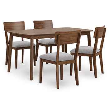 Tameride Dining Table and 4 Chairs (Set of 5)