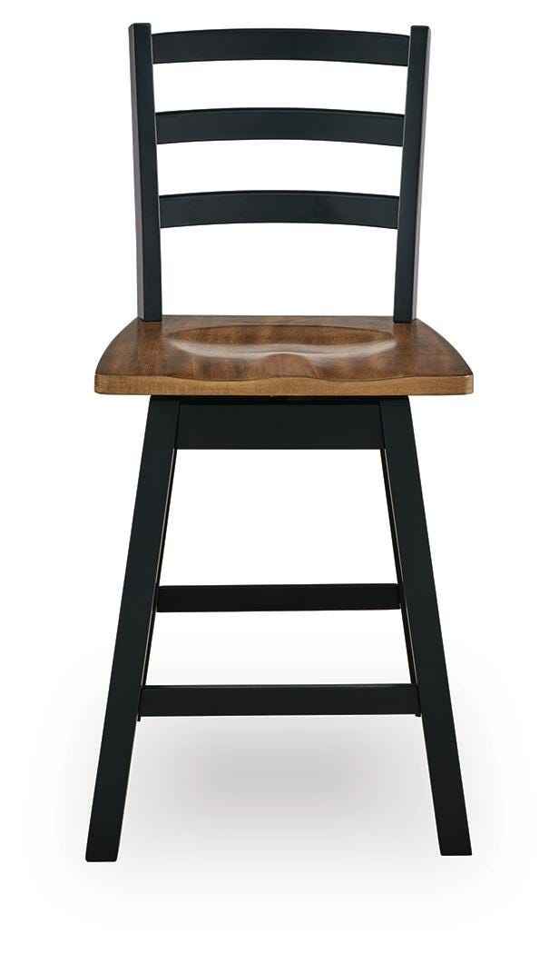 Wildenauer Counter Height Swivel Barstool
