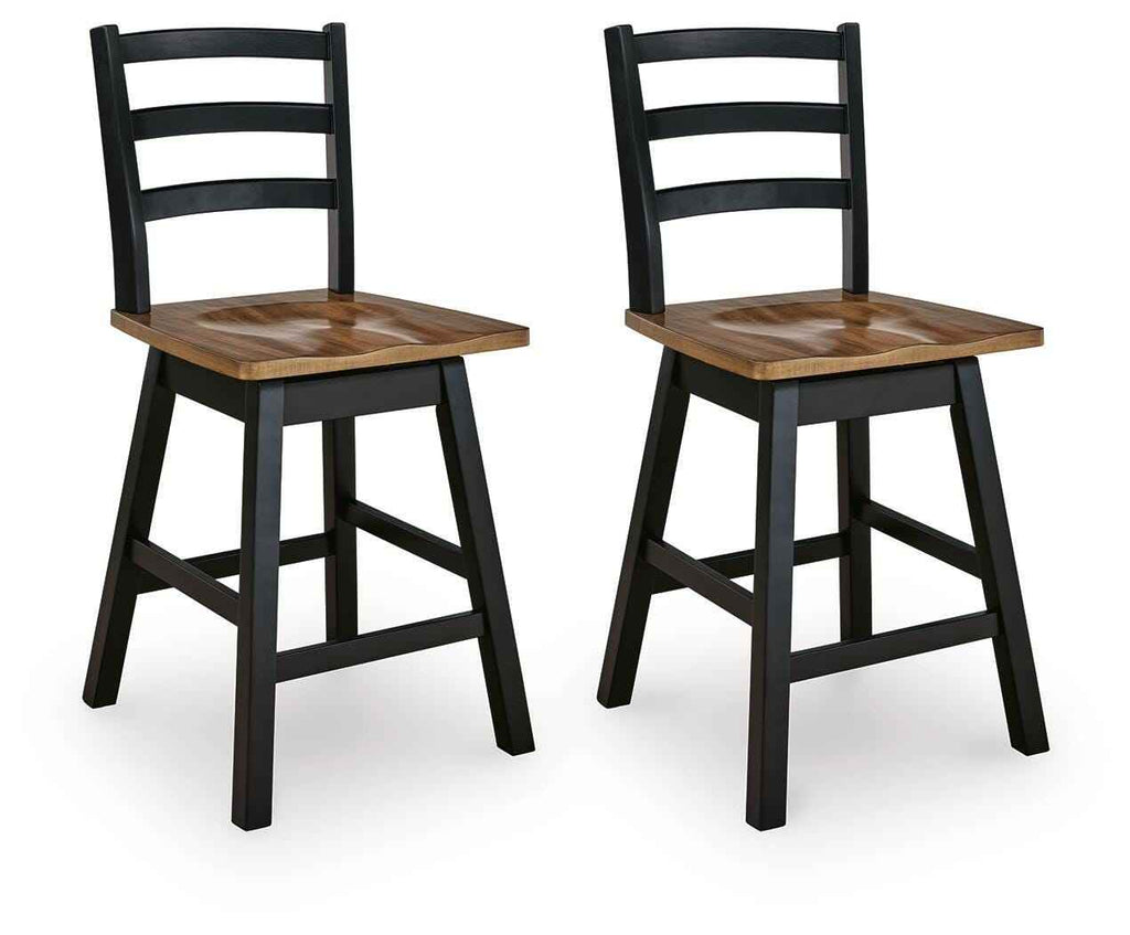 Wildenauer Counter Height Swivel Barstool