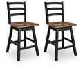 Wildenauer Counter Height Swivel Barstool