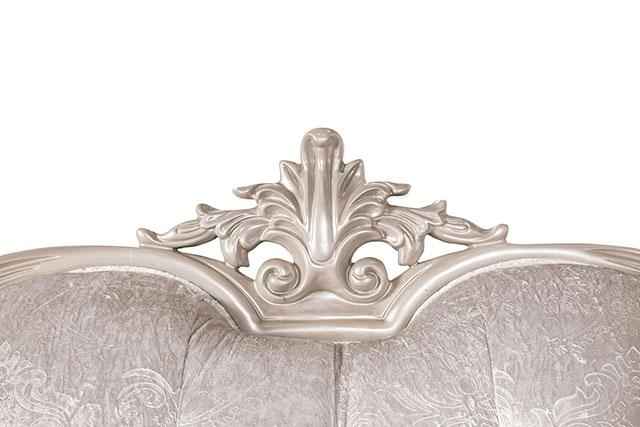 Acapulco White & Espresso Loveseat