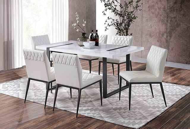 Alessia 7 Pc Dining Table Set