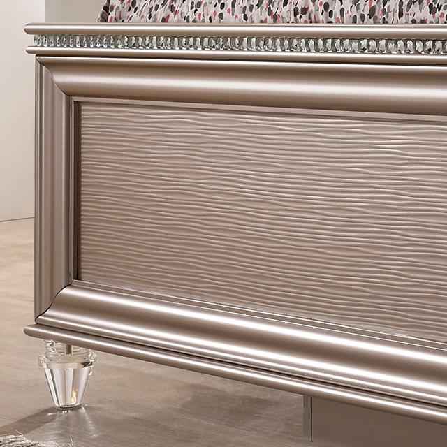 Allie Bed Beige & Pink