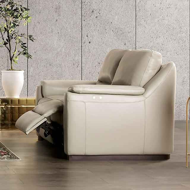 ALTAMURA Power Sofa, Gray & Beige
