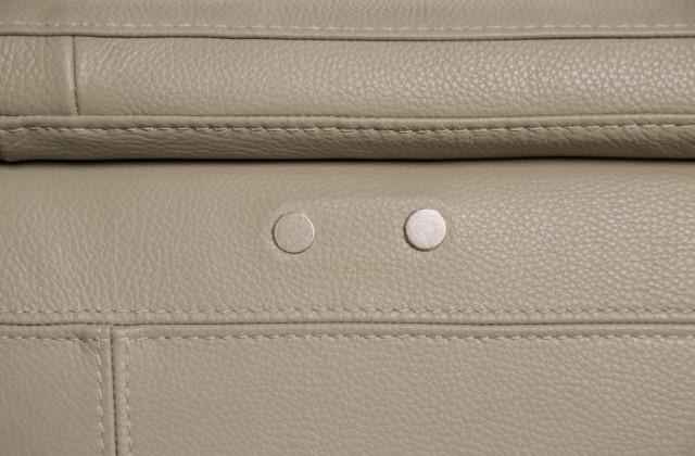 ALTAMURA Power Loveseat, Gray & Beige