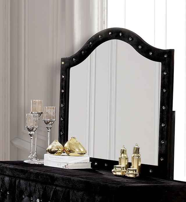 Alzire Black & Blue Mirror