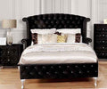 Alzire Black Cal.King Bed