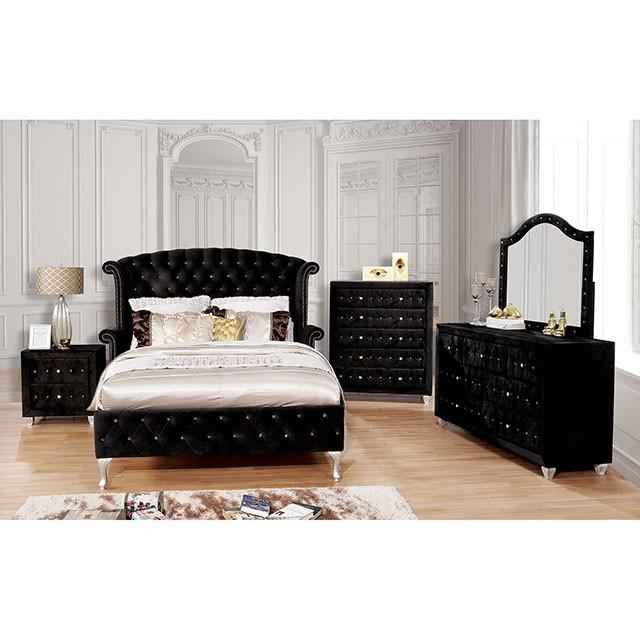 Alzire Black & Gray Dresser