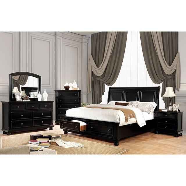 Castor Brown Cherry Queen, E.King, & Cal.King Bed