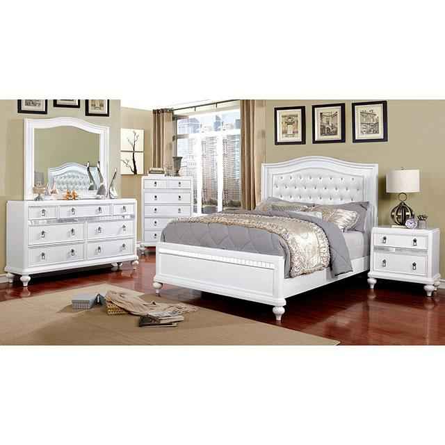 Ariston Mirror White, Silver, & Black