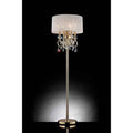 Deborah Gold 63"H Gold Floor Lamp