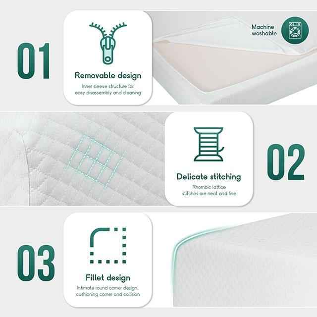 Artemisia 6" Full, Queen, & Twin Memory Foam Mattress