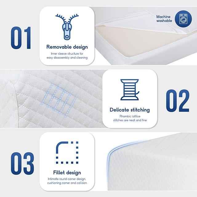 Artemisia 6" Full, Queen, & Twin Memory Foam Mattress