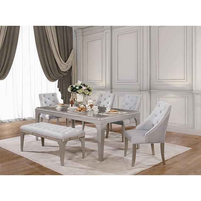 Diocles Dining Table Set with Bench