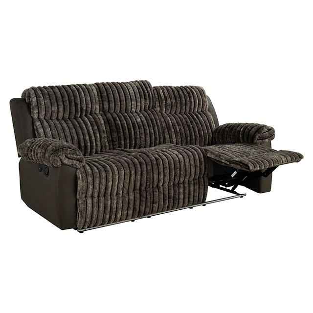 Dionysus Manual Reclining Sofa Brown