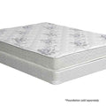 ELBERTYNA White 8" Tight Top Mattress, Cal.King