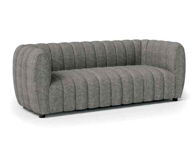 AVERSA Sofa, Black, Gray, & White
