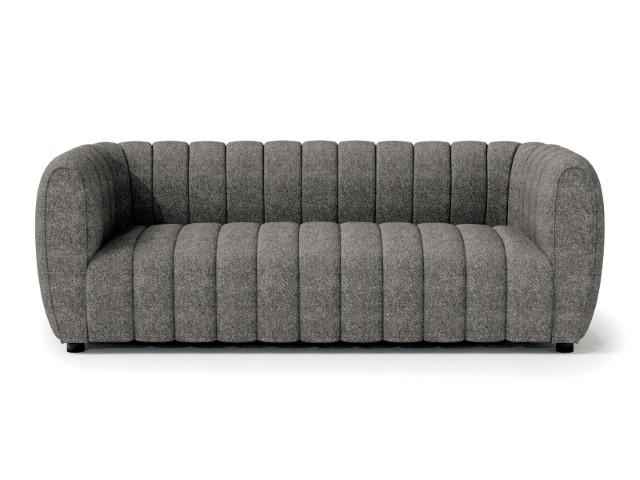 AVERSA Sofa, Black, Gray, & White