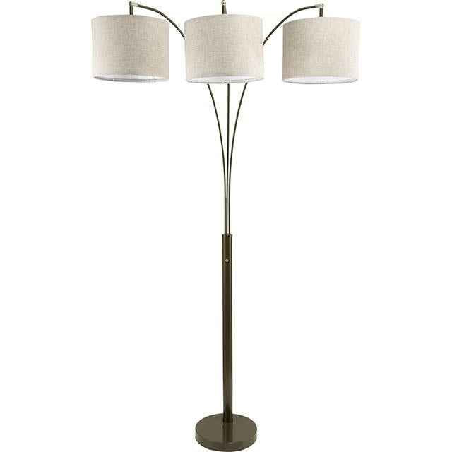 Fanny Brown 80"H Brown Arch Lamp