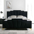 Florizel Bed Black & Red