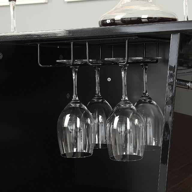 Fuero Black/Chrome Bar Table (K/D)