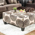 Bonaventura Brown Ottoman
