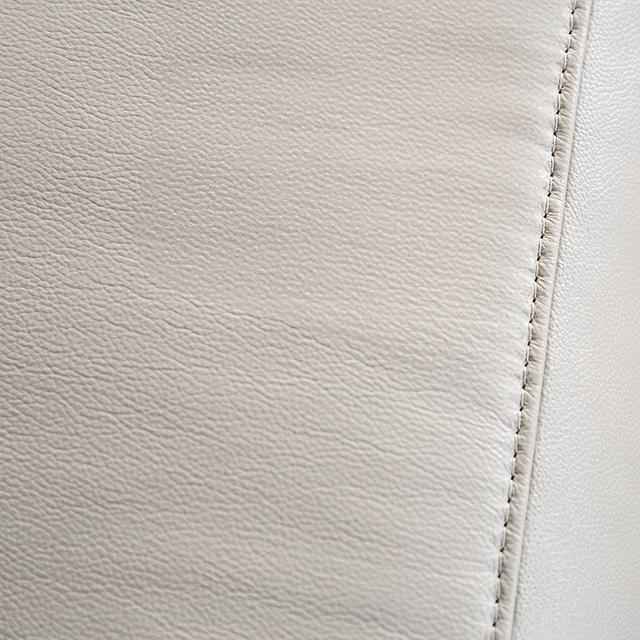 Bienne Sofa Manual Recliner White & Black