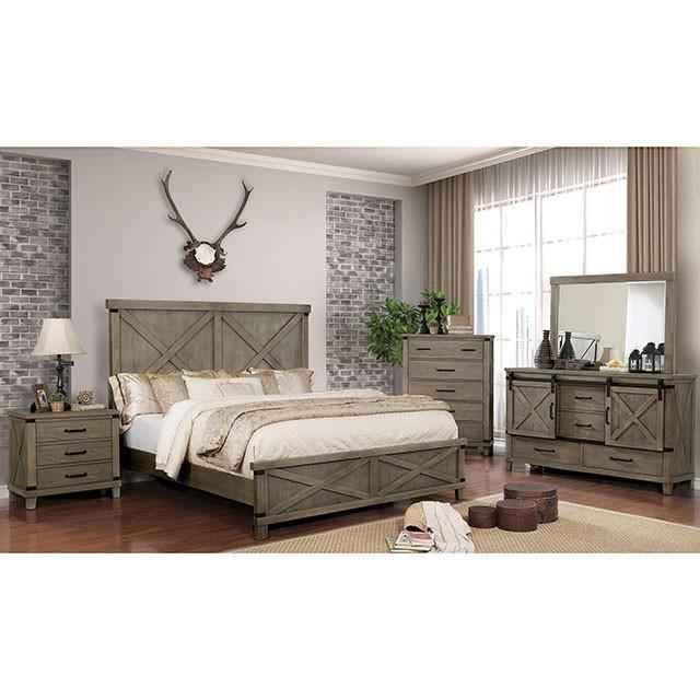 Bianca Cal.King & E.King Bed Brown