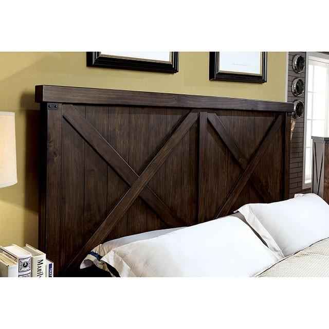 Bianca Cal.King & E.King Bed Brown