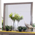 Berenice Mirror Espresso, Beige, & Brown