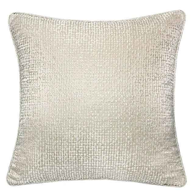 Leyla Silver 20" X 20" Pillow, Silver