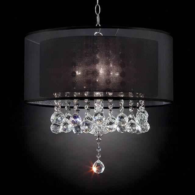 Ivy Chrome Ceiling Lamp