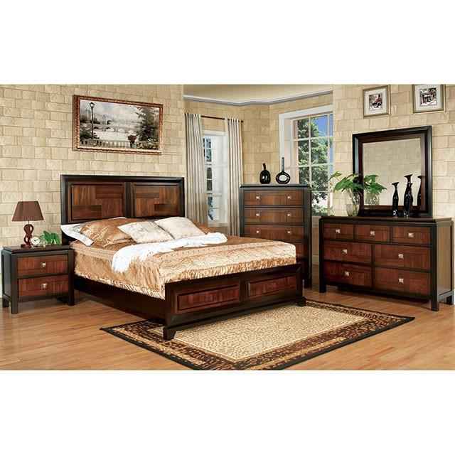 Patra Acacia/Walnut Night Stand