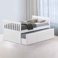 Captain Bed Clemens White