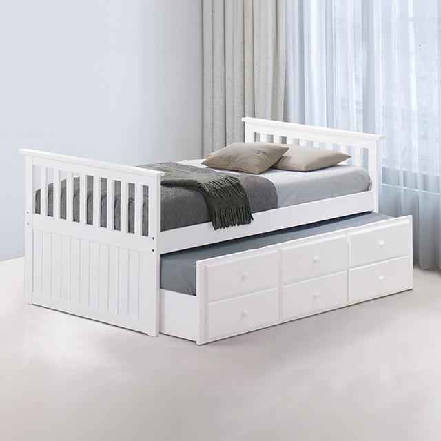 Captain Bed Clemens White