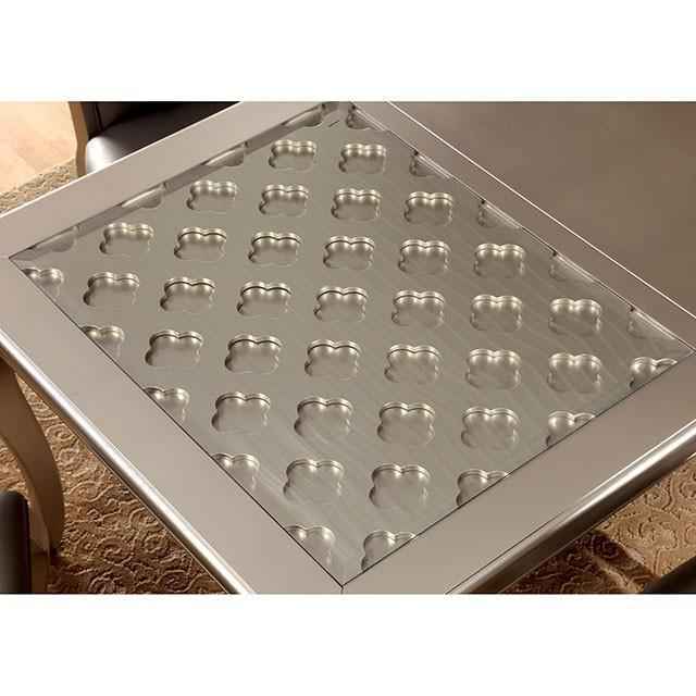 Amina Champagne Dining Table