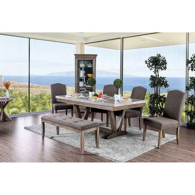 Bridgen Natural/Brown Bench