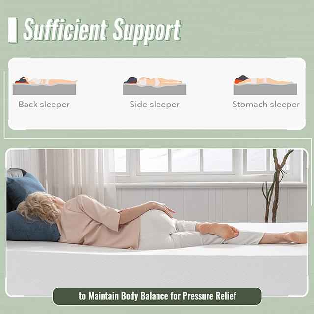 Coreopsis 10" E.King Memory Foam Wave Comfort