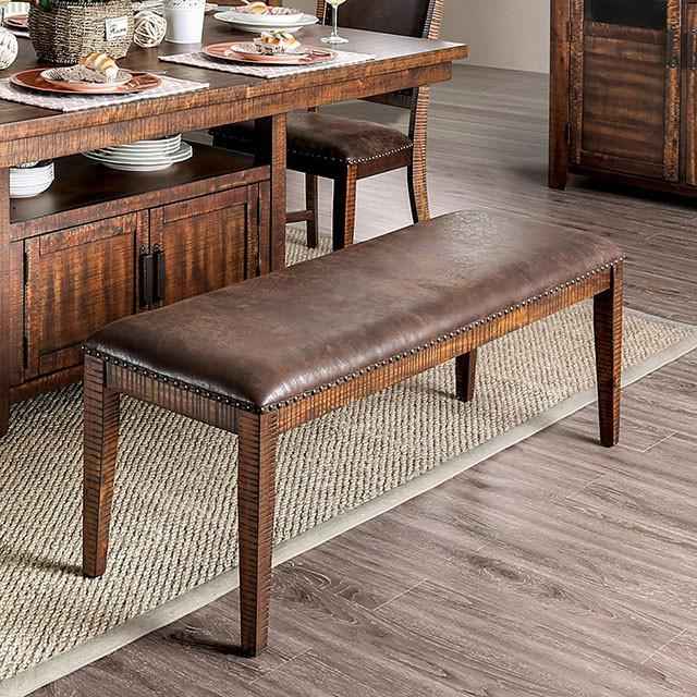Wichita Light Walnut Bench