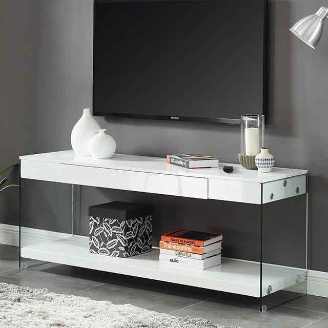 Sabugal White 60" TV Stand