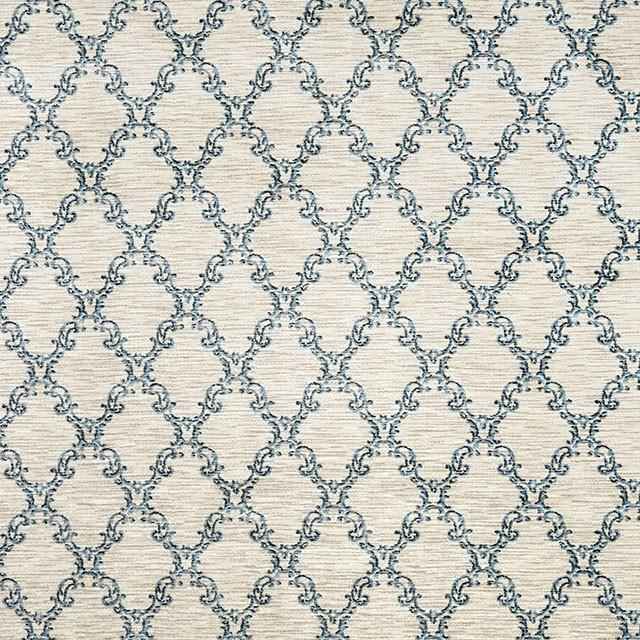 Acanthus Light Gray/Blue Small & Medium 5' X 8' Area Rug