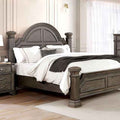 Pamphilos 4 & 5 Piece Queen Bedroom Set Gray & White