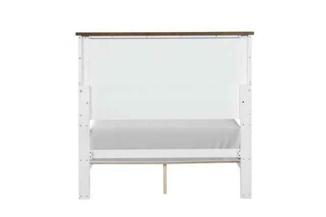 Pinetop 4 & 5 Piece Twin Bedroom Set White & Blue