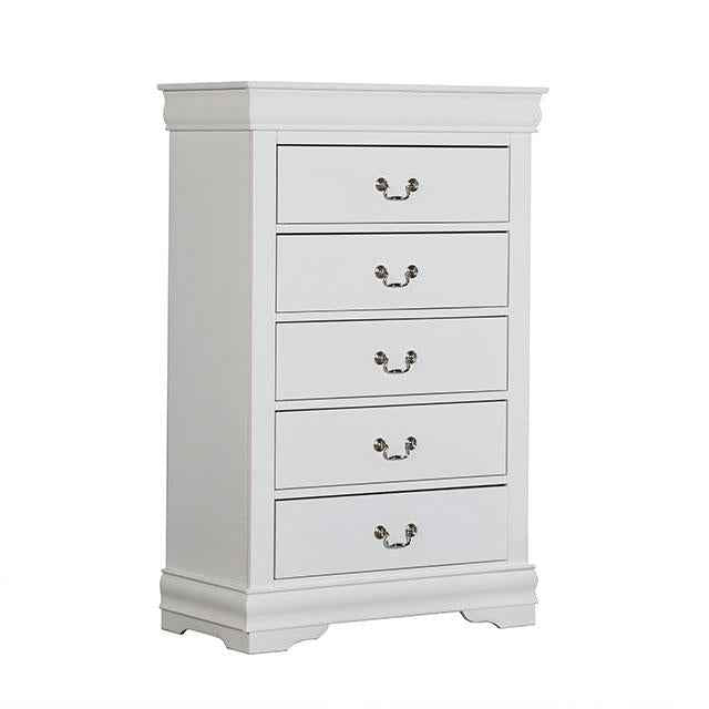Louis Philippe Chest White