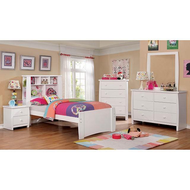 Marlee White Full Bed