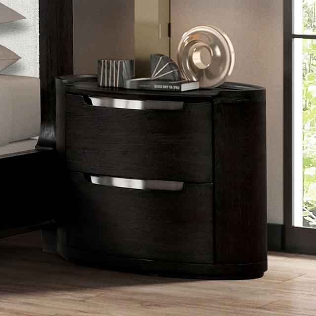 Osterley Nightstand Black