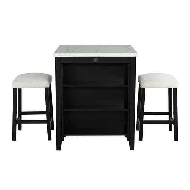 Chalcedony 3 Pc. Dining Table Set