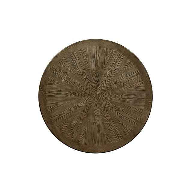 Julia Light Oak Round Dining Table