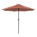 Soli 9' Outdoor Umbrella w/ Auto Tilt + 21" Round Base image