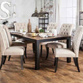 MARSHALL Rustic Oak Dining Table